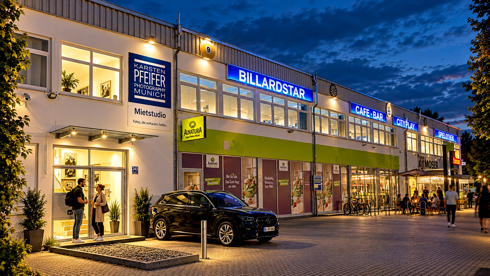 Außenansicht des Gebäudes Kistlerhofstraße 243 in München